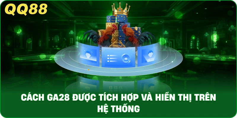 Lợi Thế Khi Tham Gia Đá Gà GA28 Tại QQ88